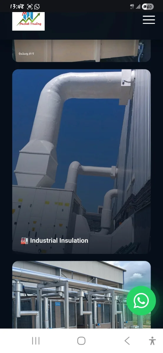 Boiler cladding project